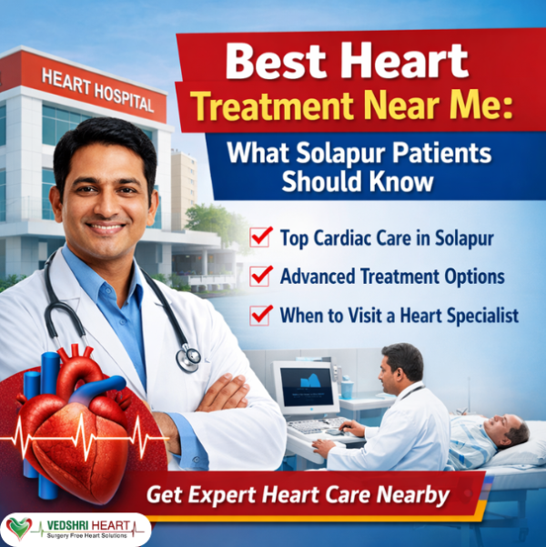 best heart treatment near me in Solapur
