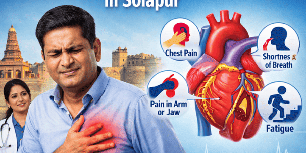 Best heart treatment near me for chest pain and angina in Solapur